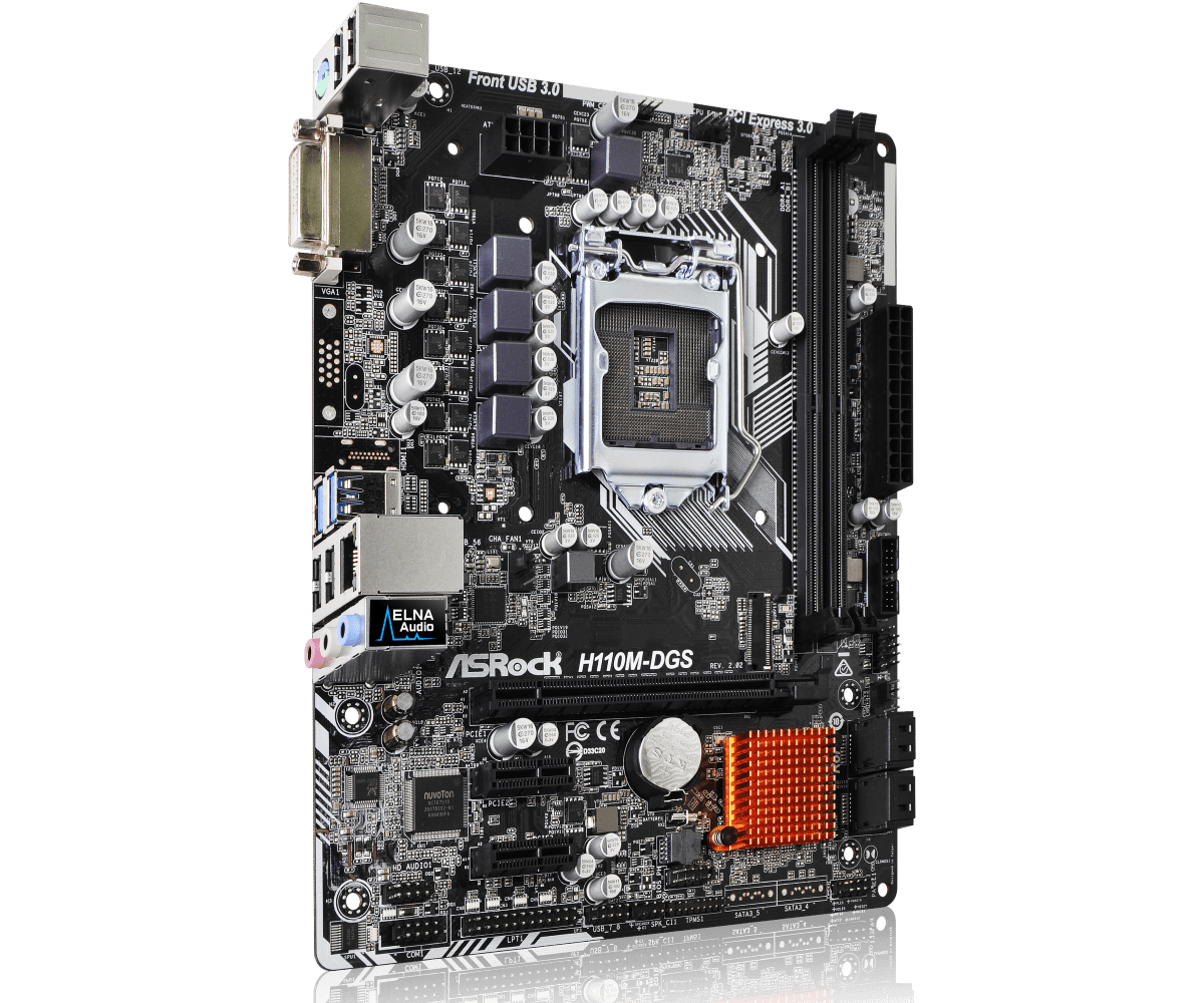 Asrock h110m dgs обзор